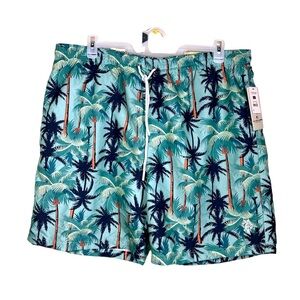 U.S. Polo Assn. Tropical Palm Tree Summer Swim Trunks (size XXXL/3XL)